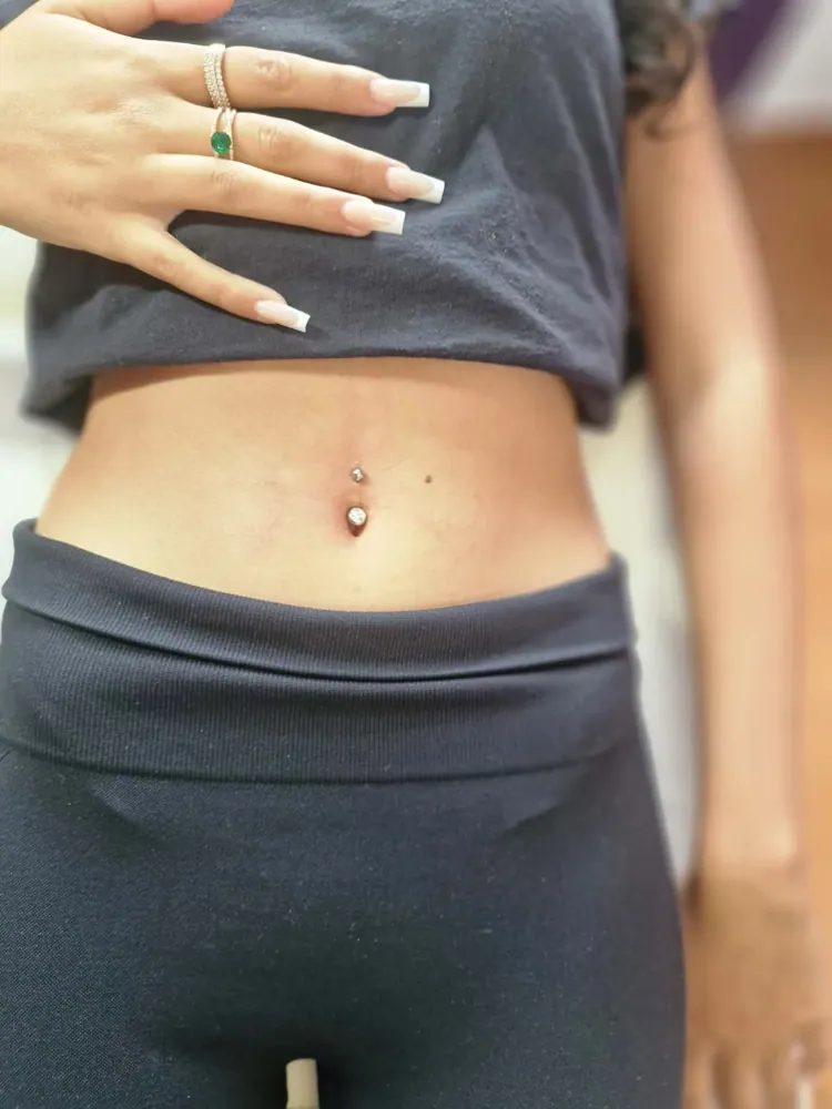Piercing aplikovaný v štúdiu MIA art TATTOO