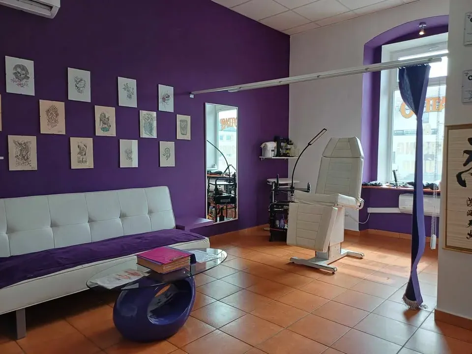 Interiér štúdia MIA art TATTOO