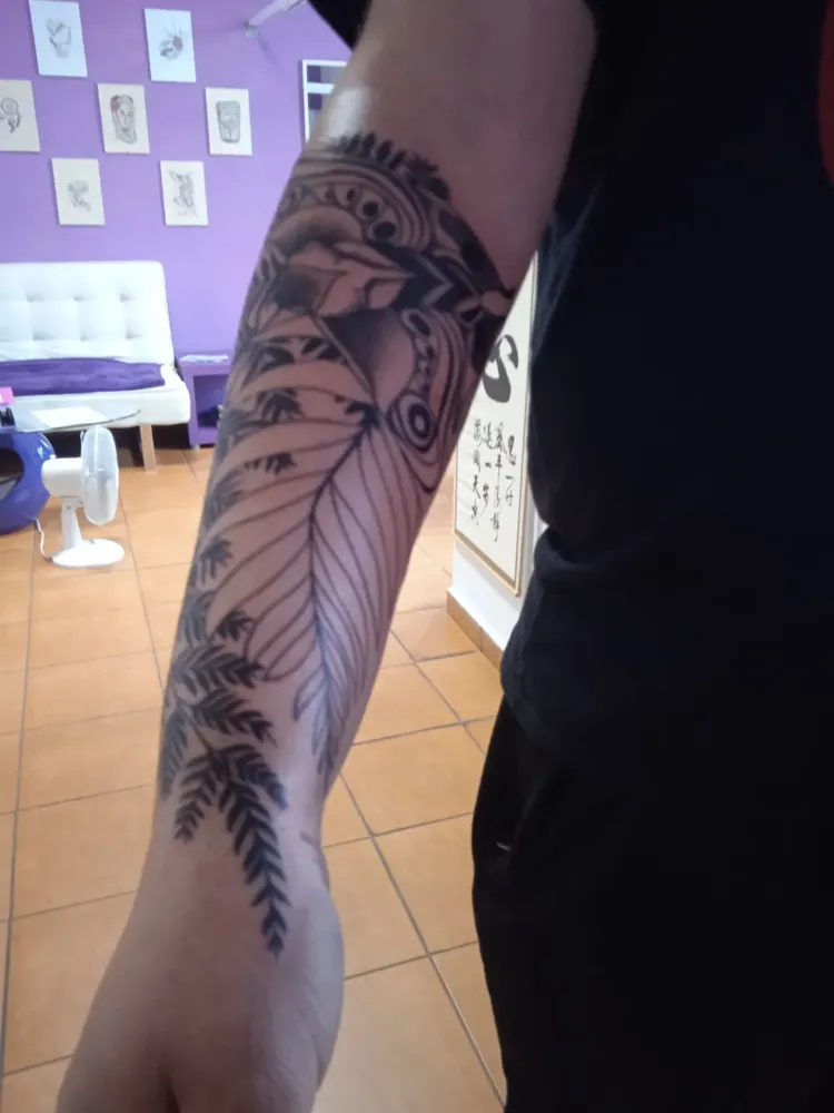 Tetovanie z tvorby MIA art TATTOO