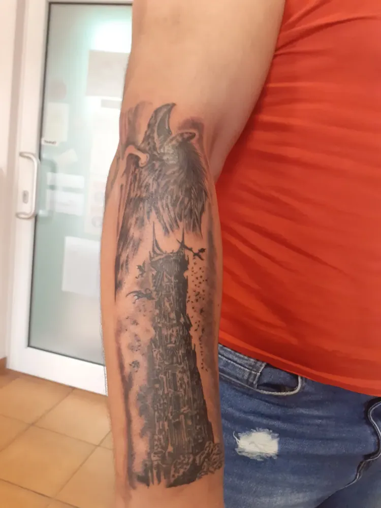 Tetovanie z tvorby MIA art TATTOO