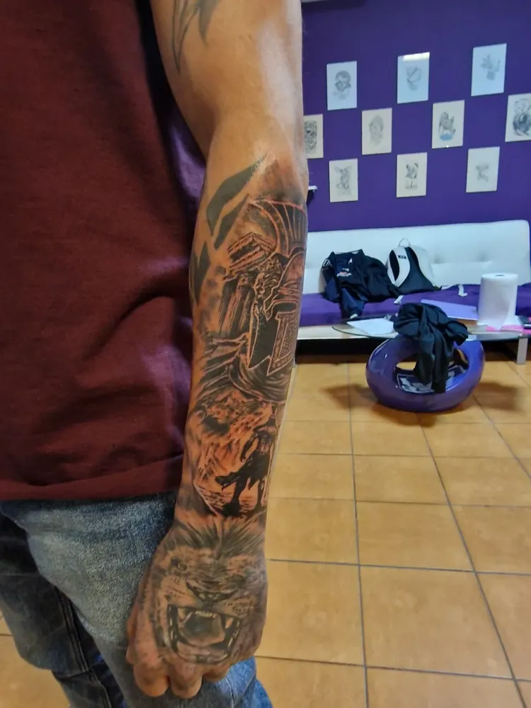 Tetovanie z tvorby MIA art TATTOO