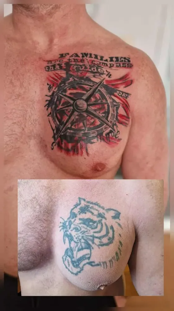 Tetovanie z tvorby MIA art TATTOO