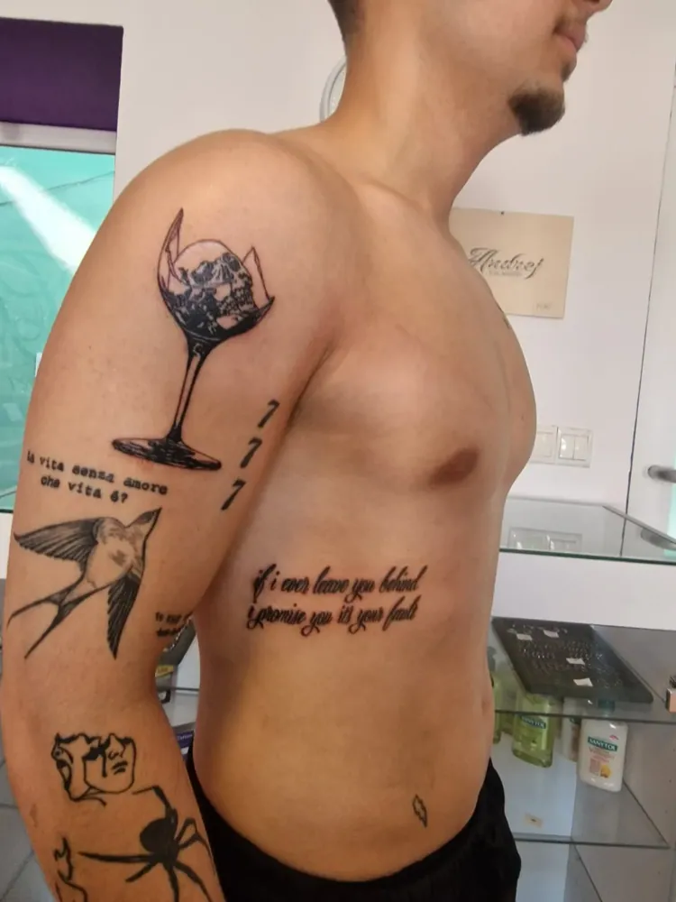 Tetovanie z tvorby MIA art TATTOO