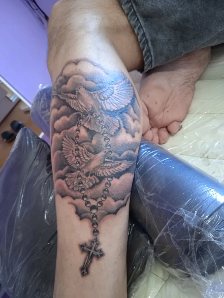 Tetovanie z tvorby MIA art TATTOO
